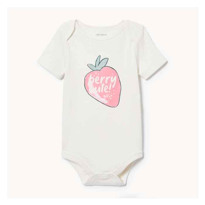 Baby Girls' Short Sleeve Bodysuit